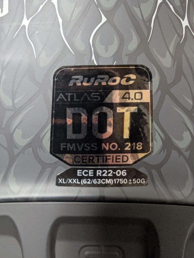 H*F様 新品！未使用品Ruroc 4.0 フルフェイスヘルメット