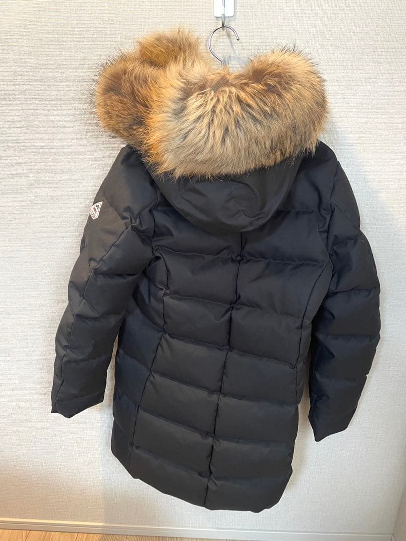 ピレネックス PYRENE GRENOBLE FUR ダウンコート38 黒