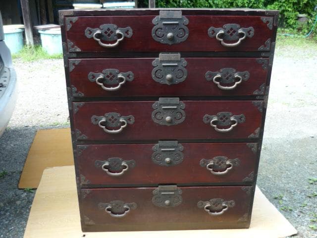 箪笥（タンス）五杯　アンティーク調