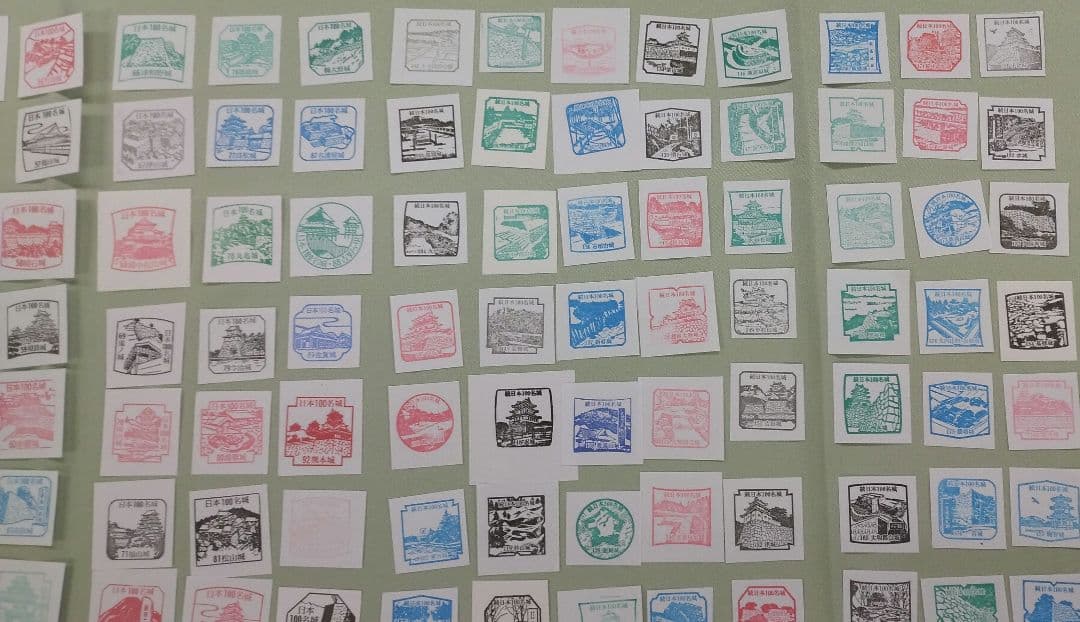 日本100名城スタンプ　168城まとめ売り