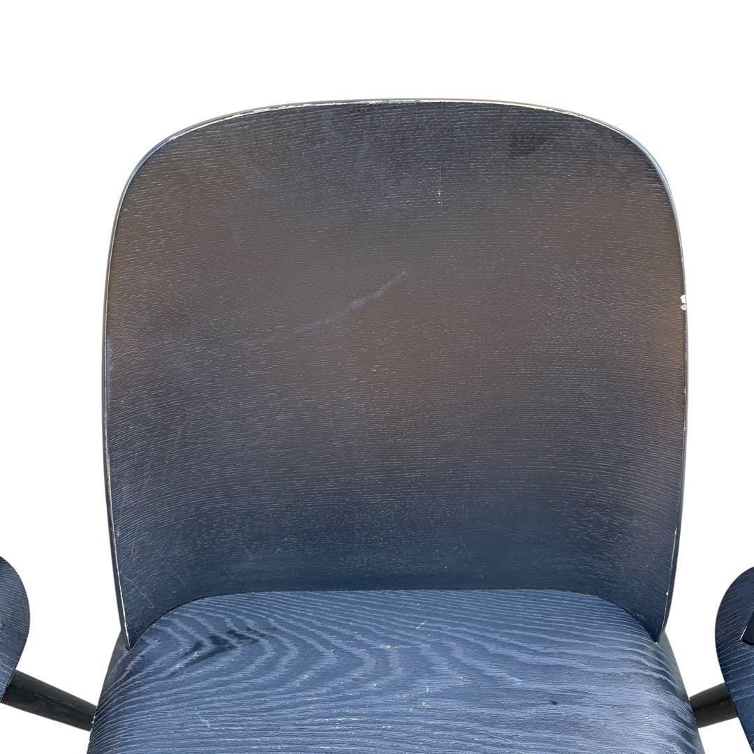 美品 muuto ムート Nerd Chair ナードチェア オーク 2脚 黒②