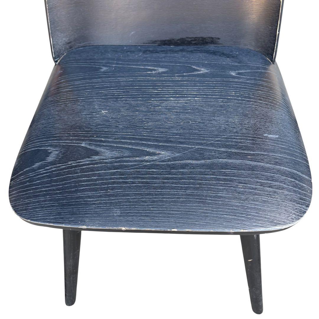 美品 muuto ムート Nerd Chair ナードチェア オーク 2脚 黒②