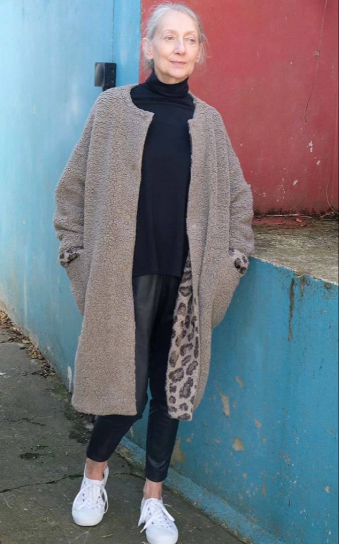 コグザビッグスモーク　ボアコート　リバーシブル