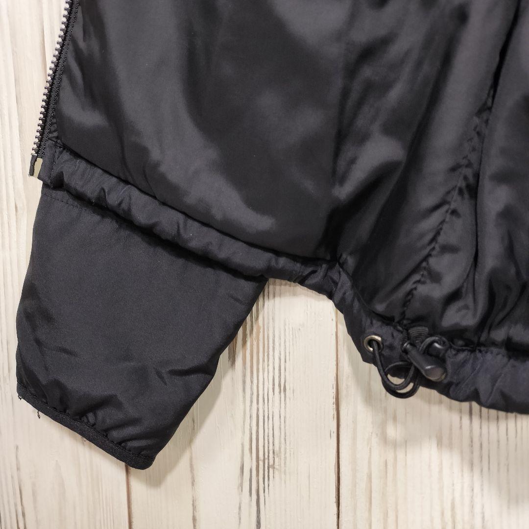 ✩ノースフェイス✩刺繍ロゴライトダウンジャケット　レディースL ブラック