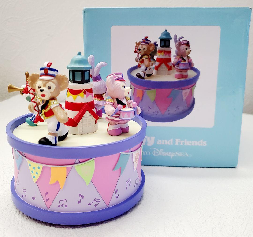 東京ディズニーシーダッフィー＆フレンズのハッピーマーチングファンのオルゴール