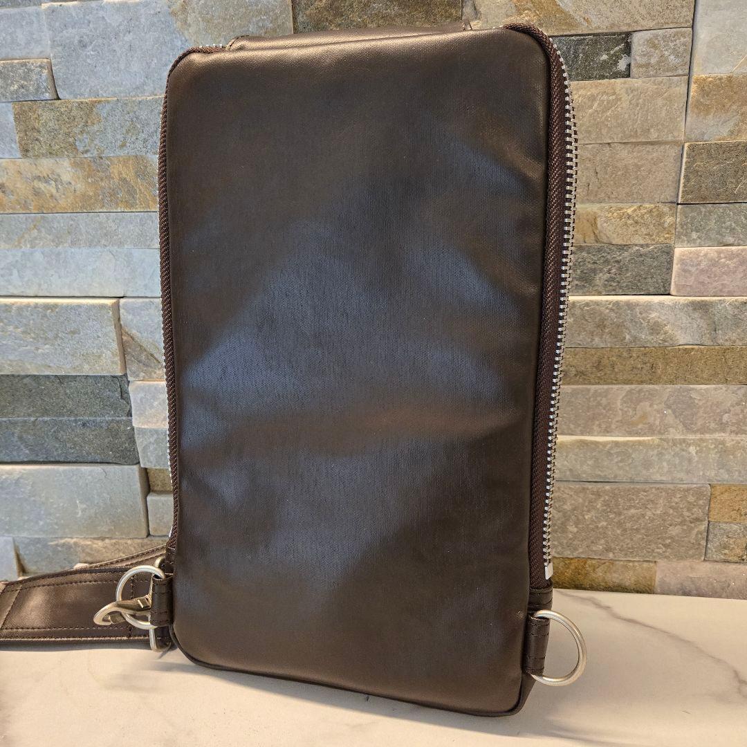 未使用美品　PORTER　ポーター　フリースタイル　ボディバッグ　ワンショルダー