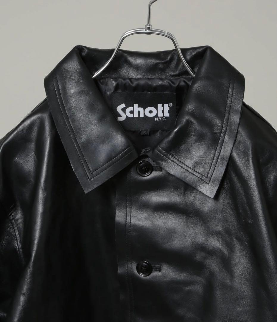 s*ｔ様 新品 未使用 ショット Schott 別注 レザージャケット 羊革 A