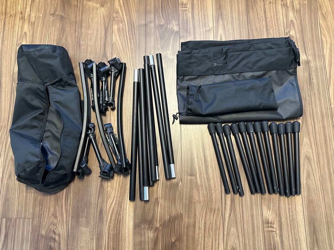 VENTLAX 2WAY アジャスタブル コット　ブラック