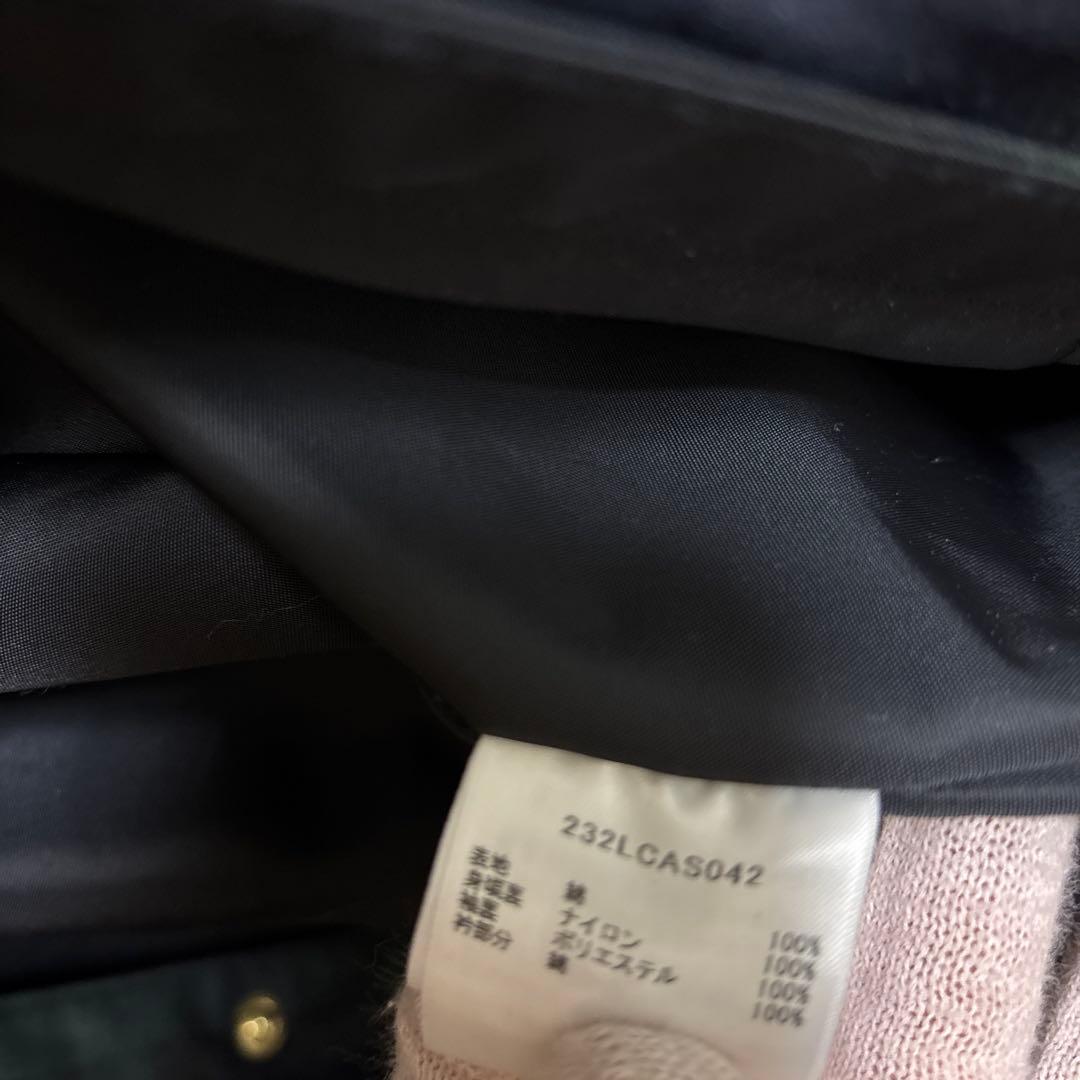 ビームスボーイ別注　Barbour ロングコート　ブラックウォッチ