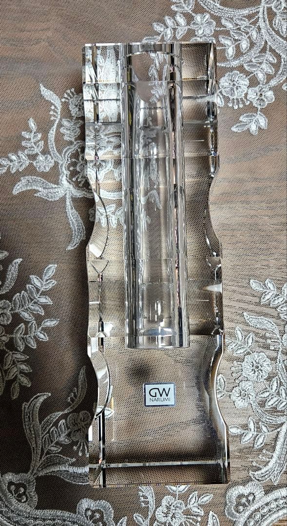 NARUMI ナルミ グラスワークス フラワーベース サーフ 一輪挿し 新品