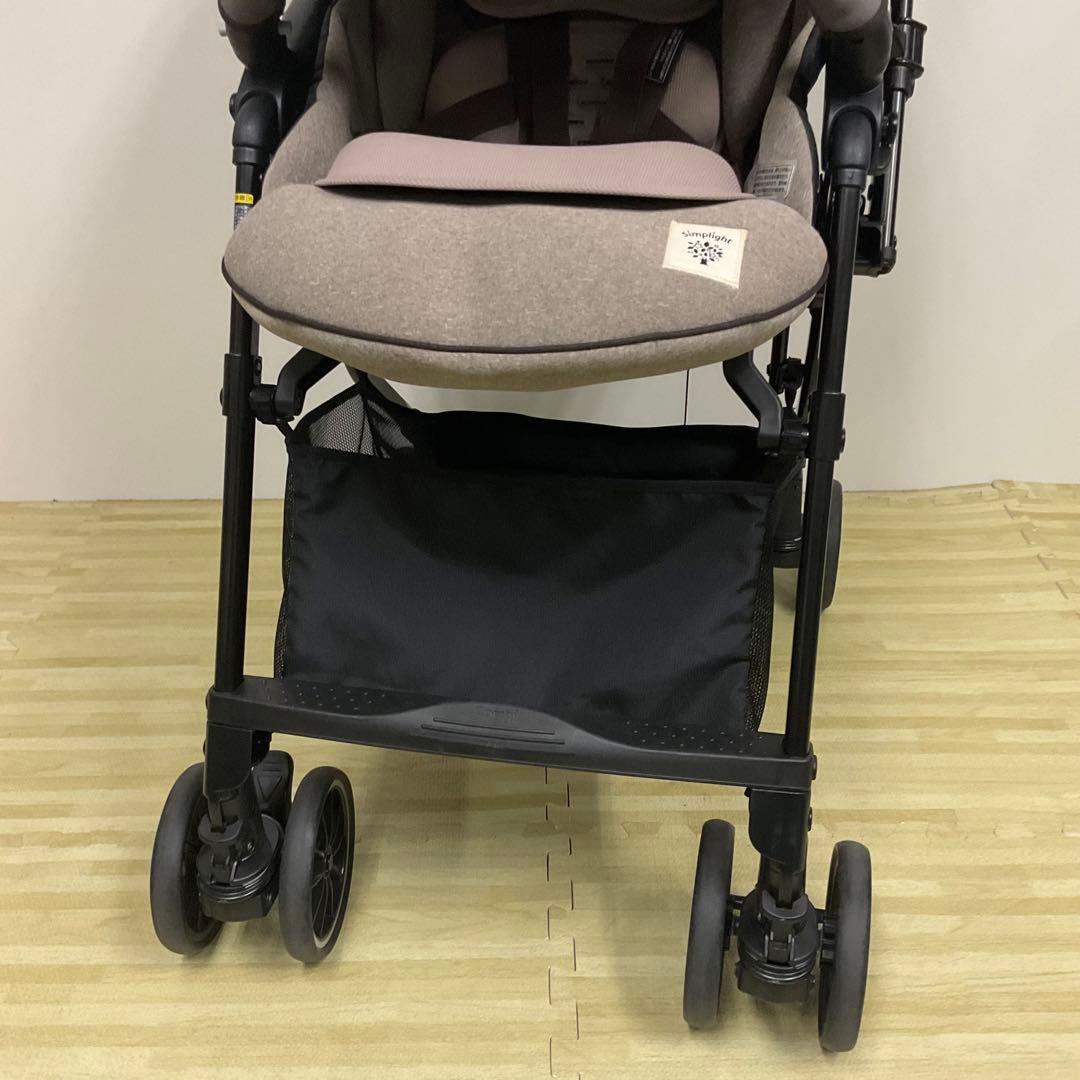 美品！コンビ スゴカルα 4キャス コンパクト エッグショック シンプライト