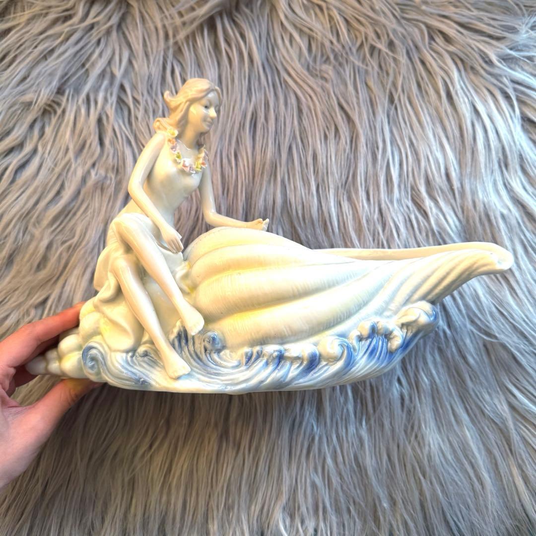 【即日発送】マーメイド 陶器 貝殻 小物入れ 雑貨