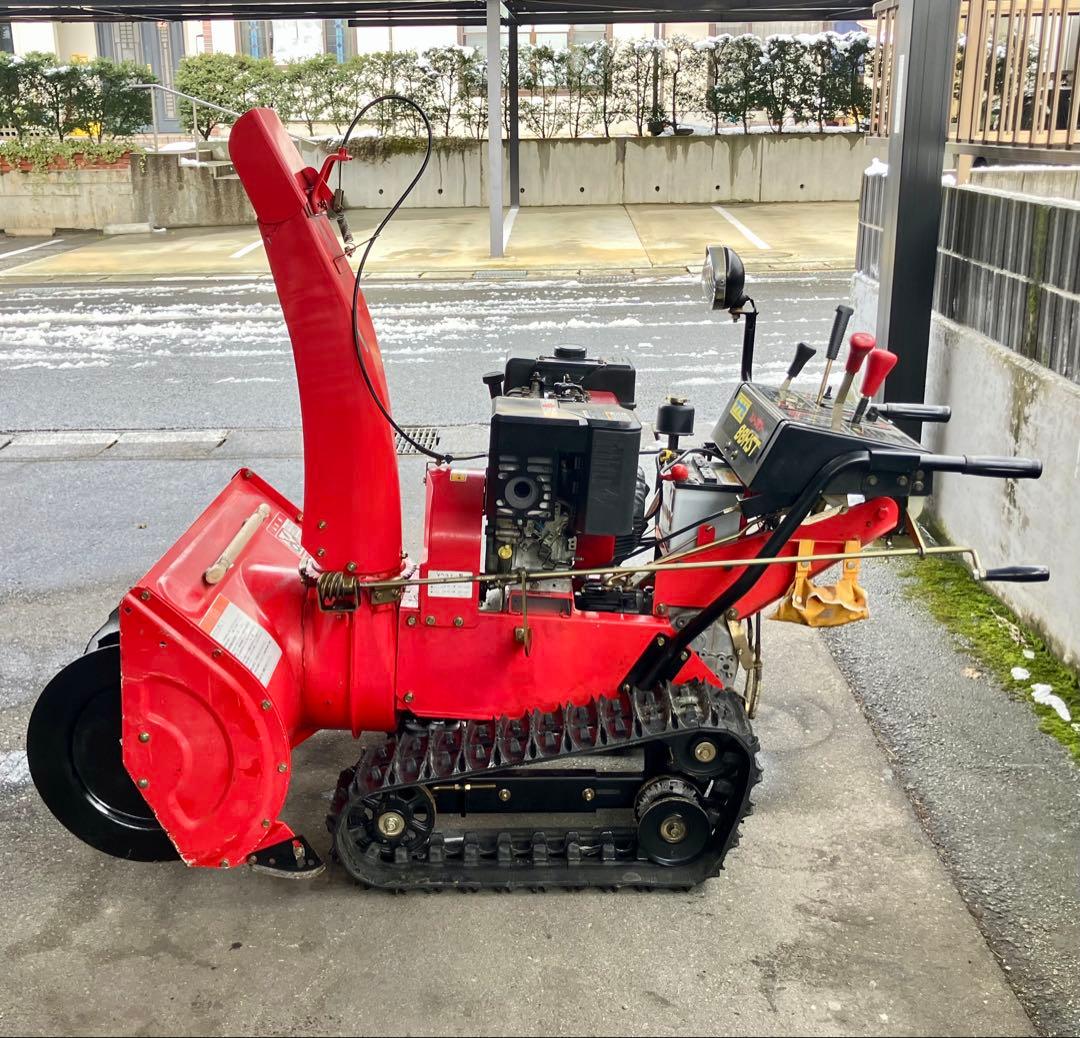 山形発！動作確認済！ヤナセ スノースロワー 88HST 8馬力 80cm除雪機