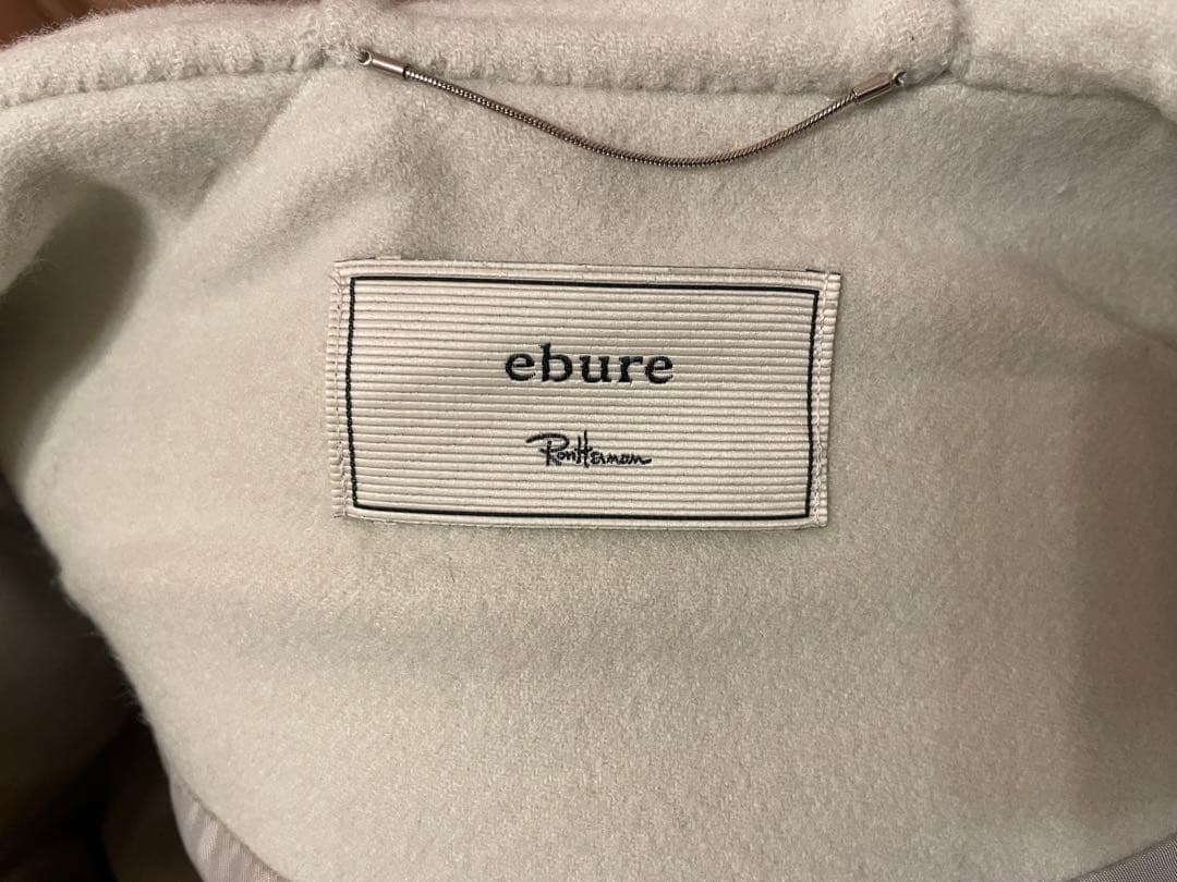 ebure エブール 別注 ロンハーマン コート ライトグリーン 36
