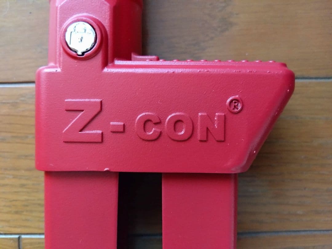 【新品】LESTA レスタブレーキロック　ペダルロック　赤・レッド