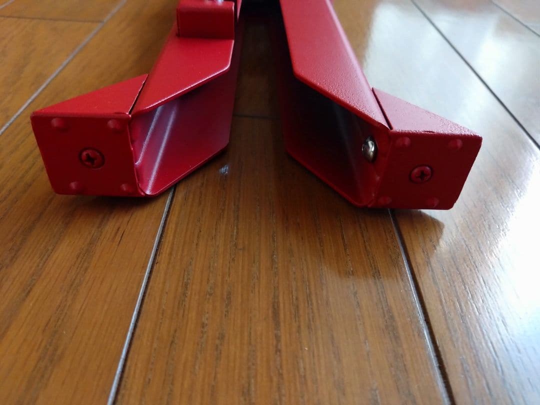 【新品】LESTA レスタブレーキロック　ペダルロック　赤・レッド