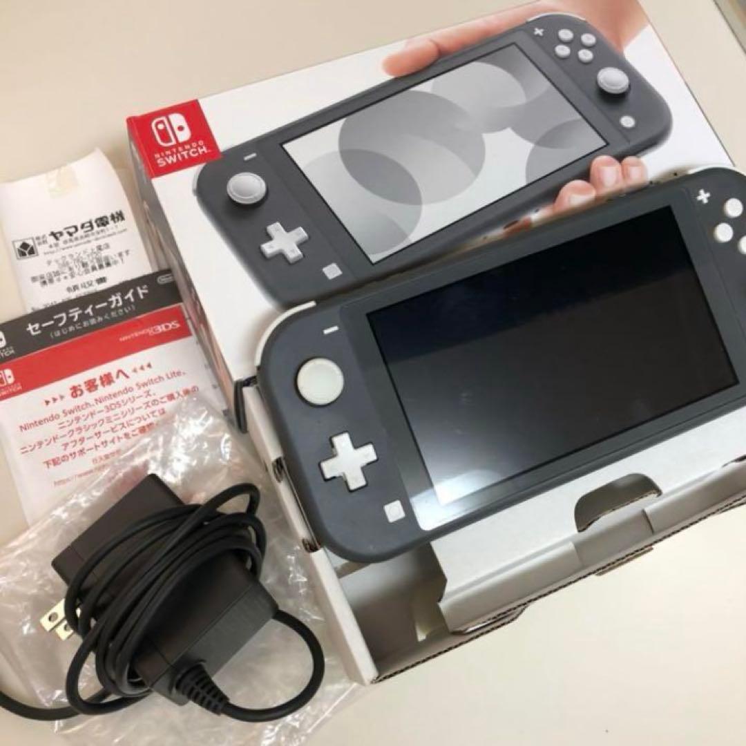 Nintendo Switch Lite ダーク