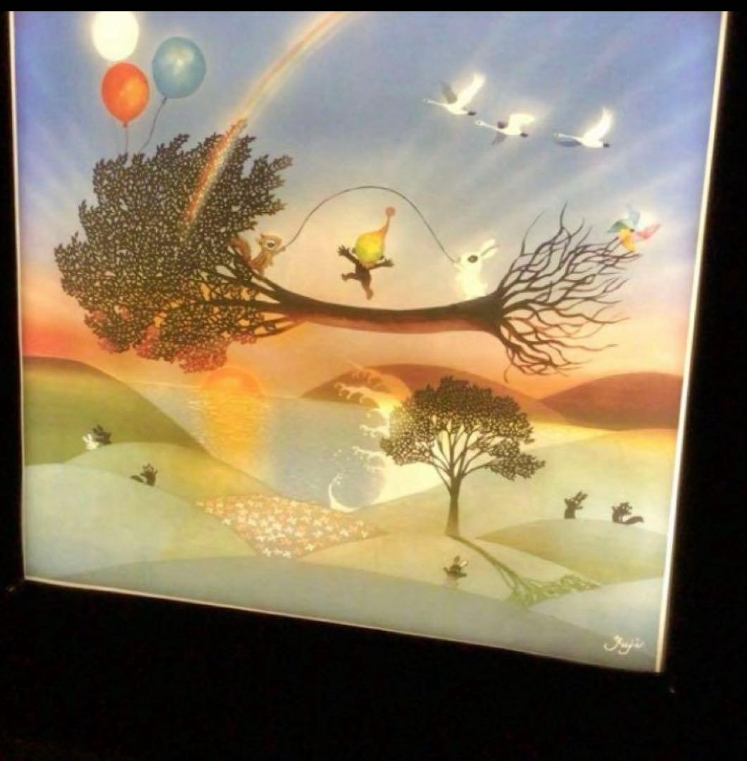 影絵 フィルムカレンダー専用 LEDバックライト額　自動点灯&消灯　DIY品