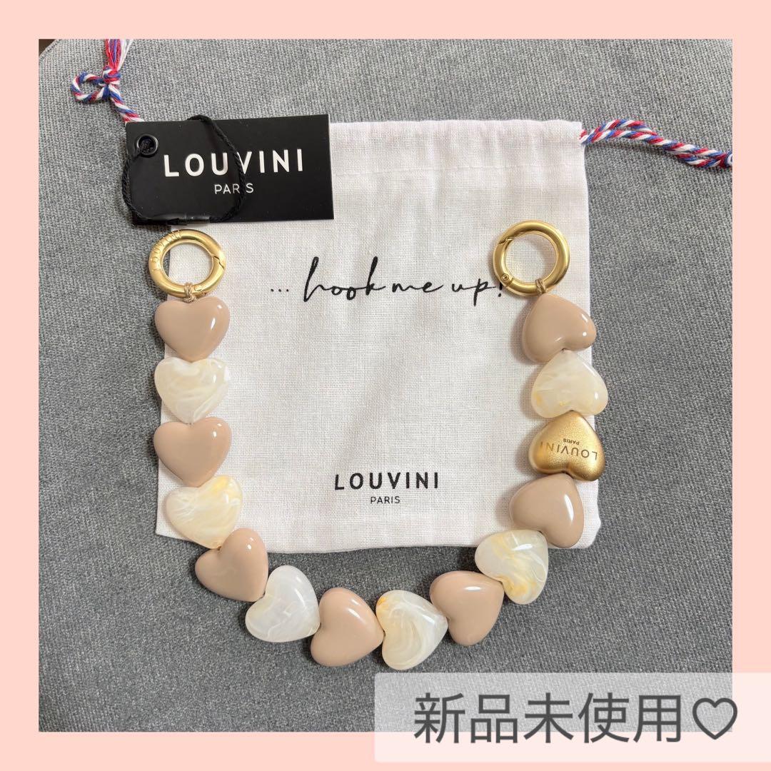 新品未使用♡LOUVINI ハンドストラップ　PETIT CUORE