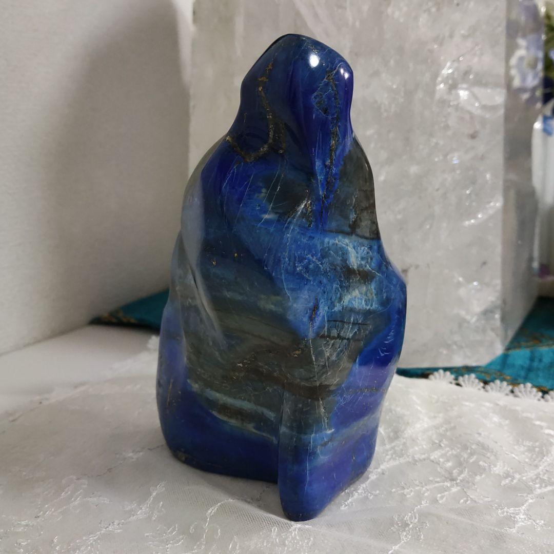 パワーストーン　原石　ラピスラズリ　クラスター　1,440g　No.006