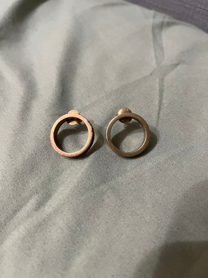 Maison Margiela マルジェラ ナンバー フープ ピアス SV925