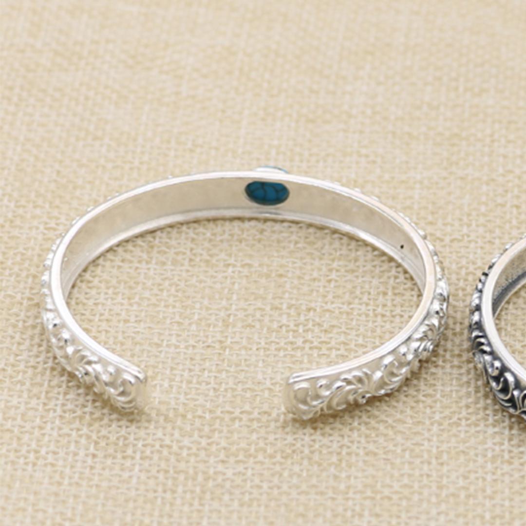 【新品】インディアンジュエリー バングル ターコイズ シルバー925