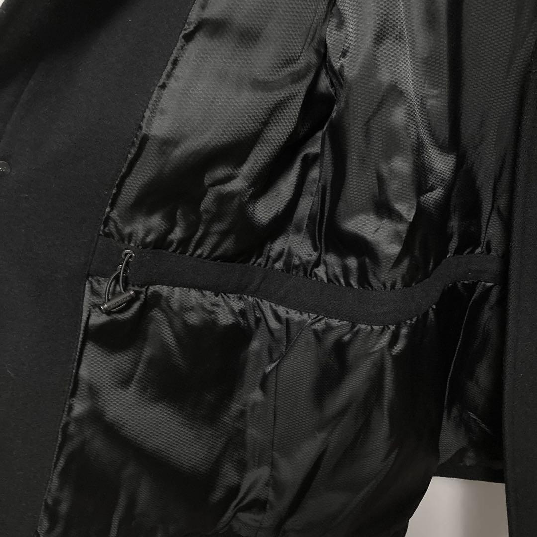 超美品 COACH コーチ ウール コート ジャケット ブルゾン 黒