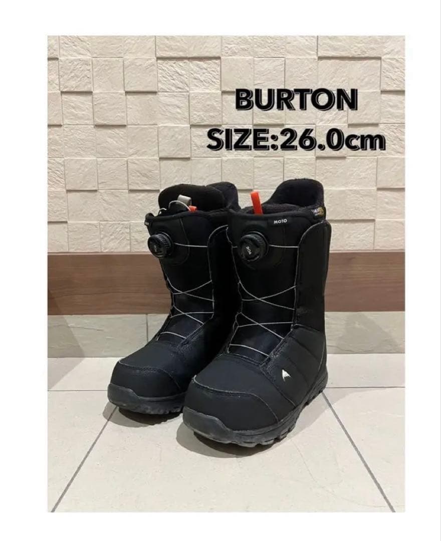 スノーボード BURTON MOTO BOA WIDE 26.0cm