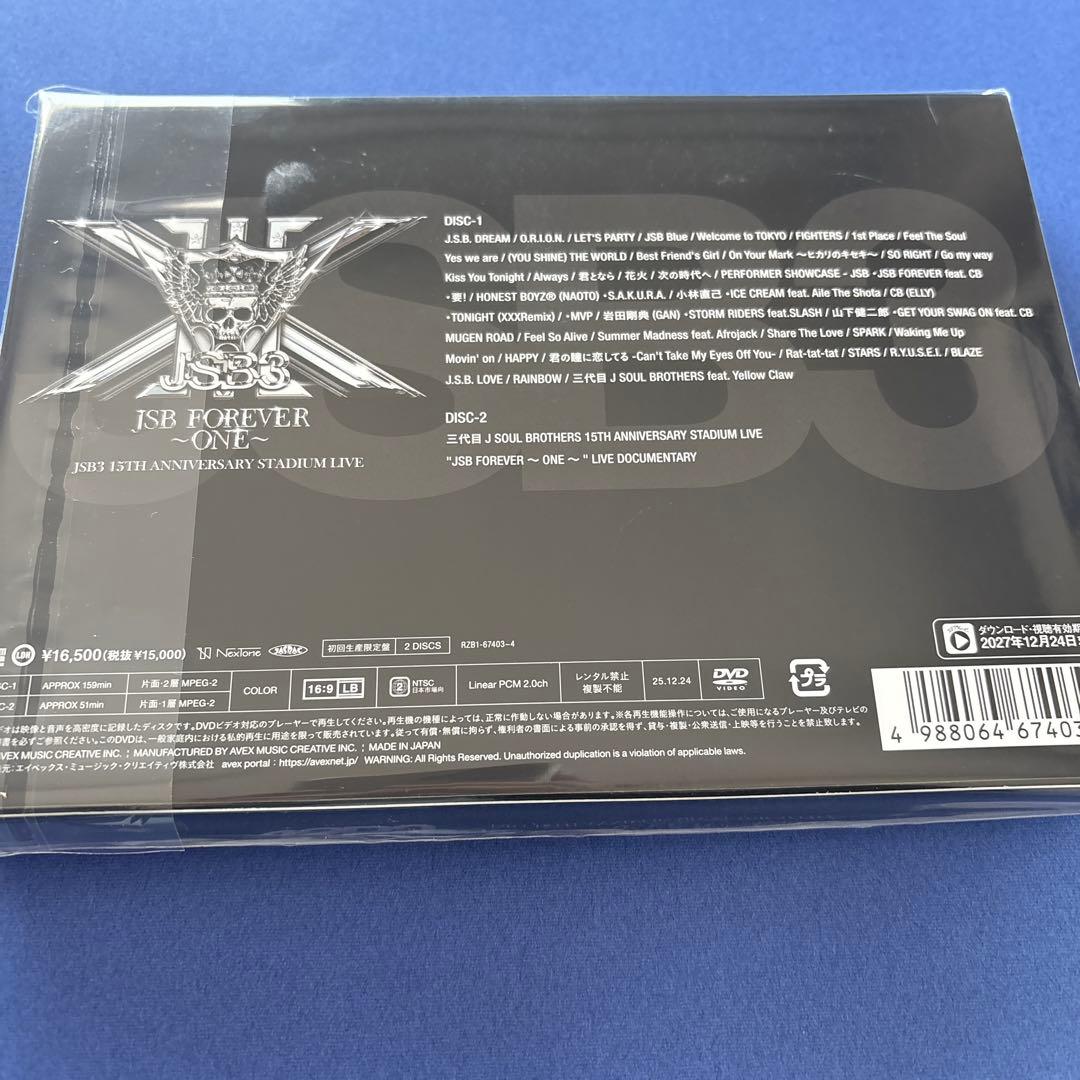 DVD 三代目JSB FOEVER ONE ライブ LIVE JSB3 岩田
