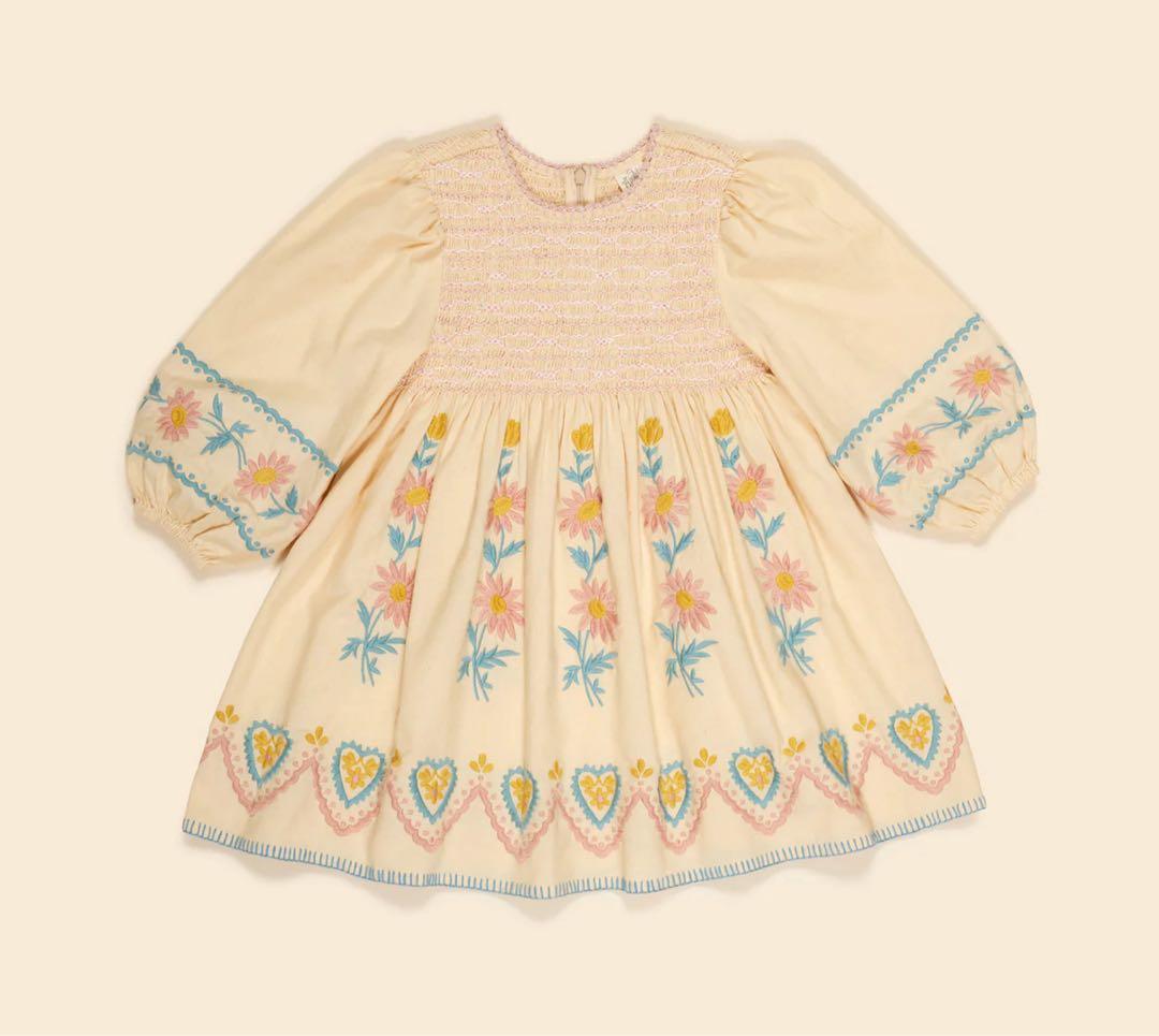 ワンピース apolina 2-3y Penny Smock Dress