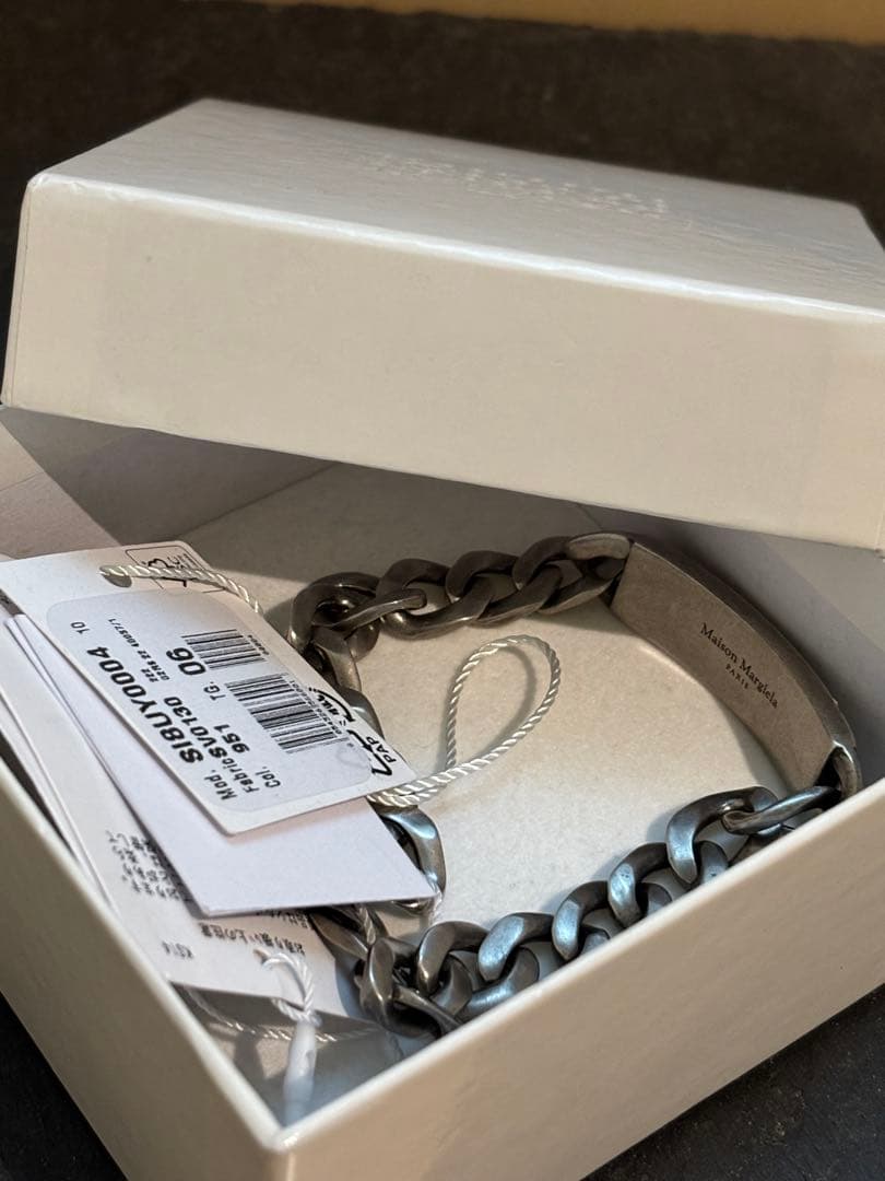 Maison Margiela チェーンブレスレット　シルバー