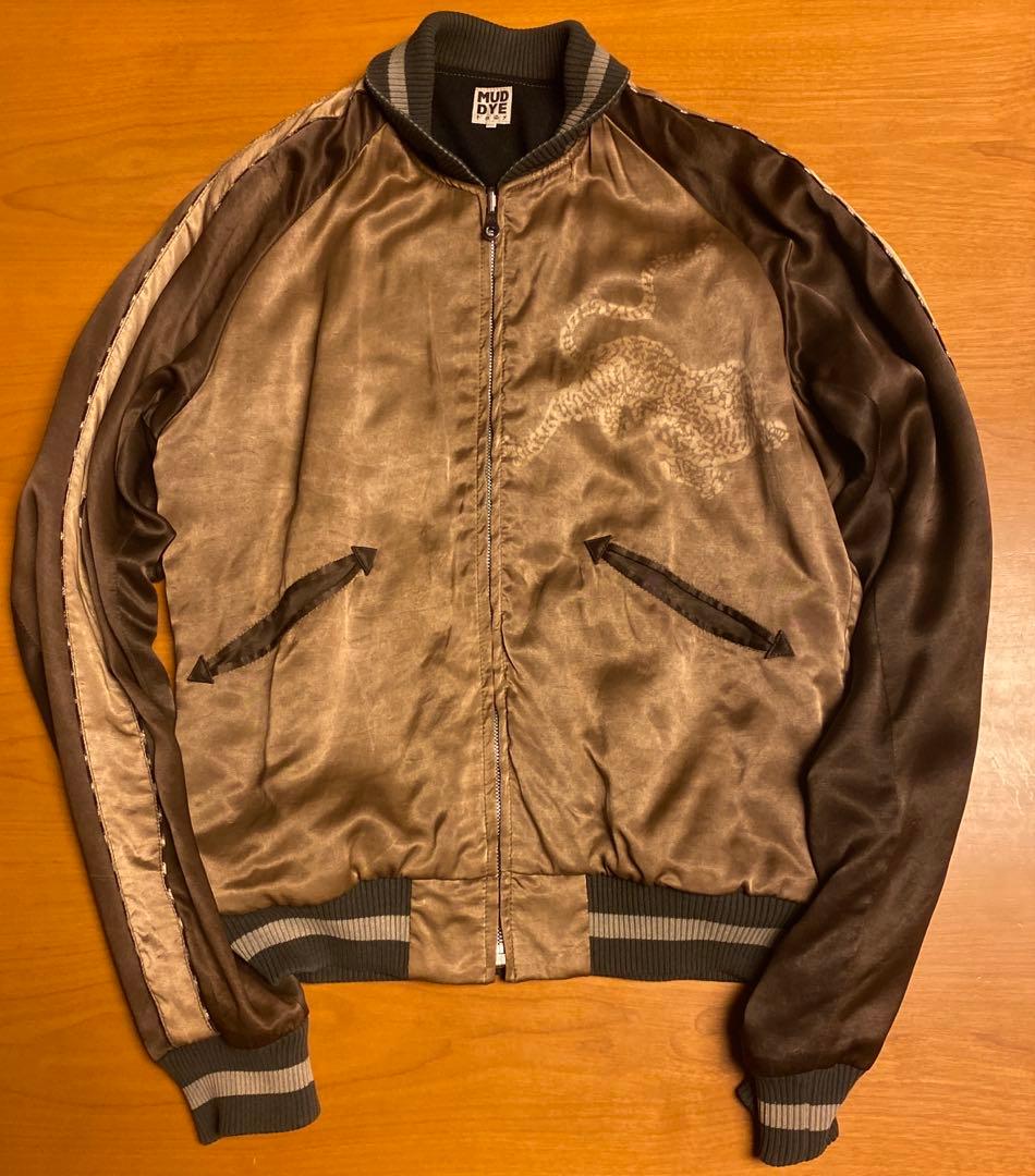 ハリウッドランチマーケット　泥染　スカジャン　虎