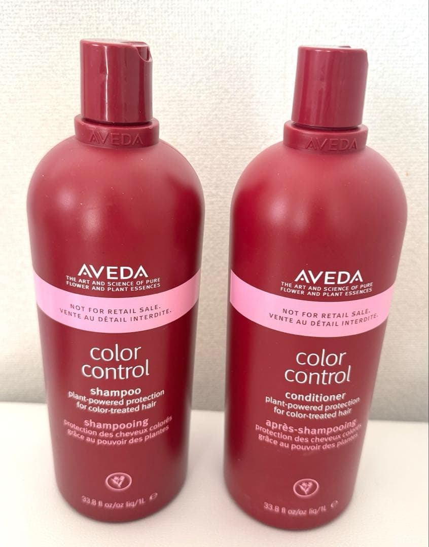新品 AVEDA カラーコントロールシャンプー コンディショナー 1000ml
