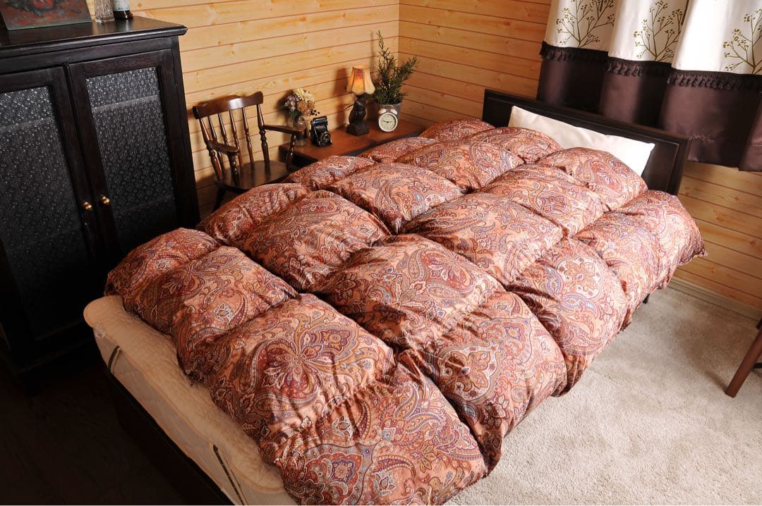 【残り3枚】高級羽毛布団 フランス産羽毛 シングルサイズ 掛け布団