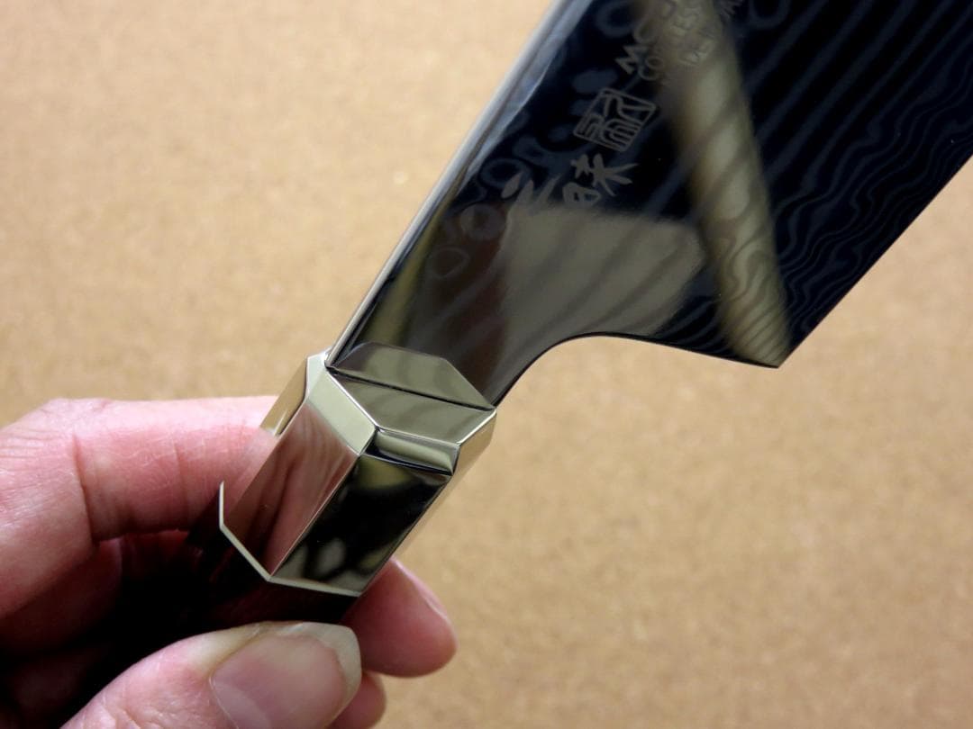 関の刃物 三徳包丁 180mm 三昧 荒波 コアレス鋼 野菜 肉切り 両刃万能