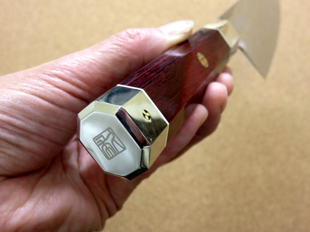 関の刃物 三徳包丁 180mm 三昧 荒波 コアレス鋼 野菜 肉切り 両刃万能