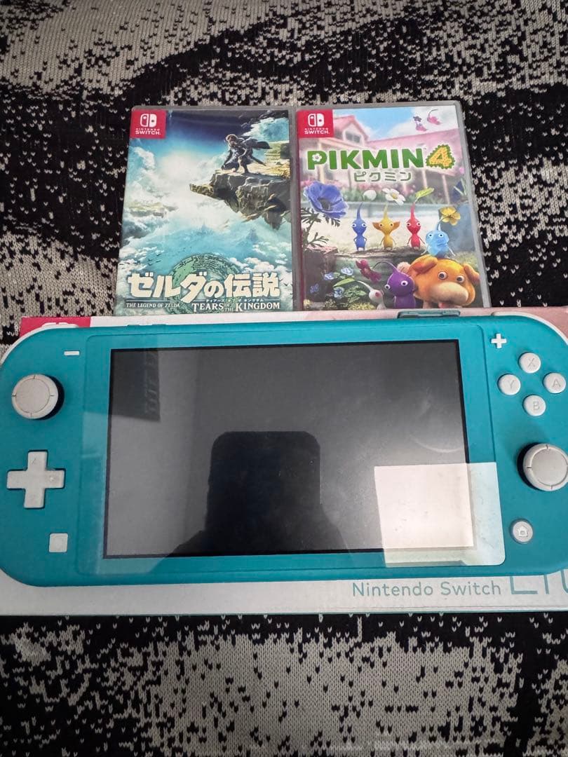 Nintendo Switch Lite 青 + ゲーム2本