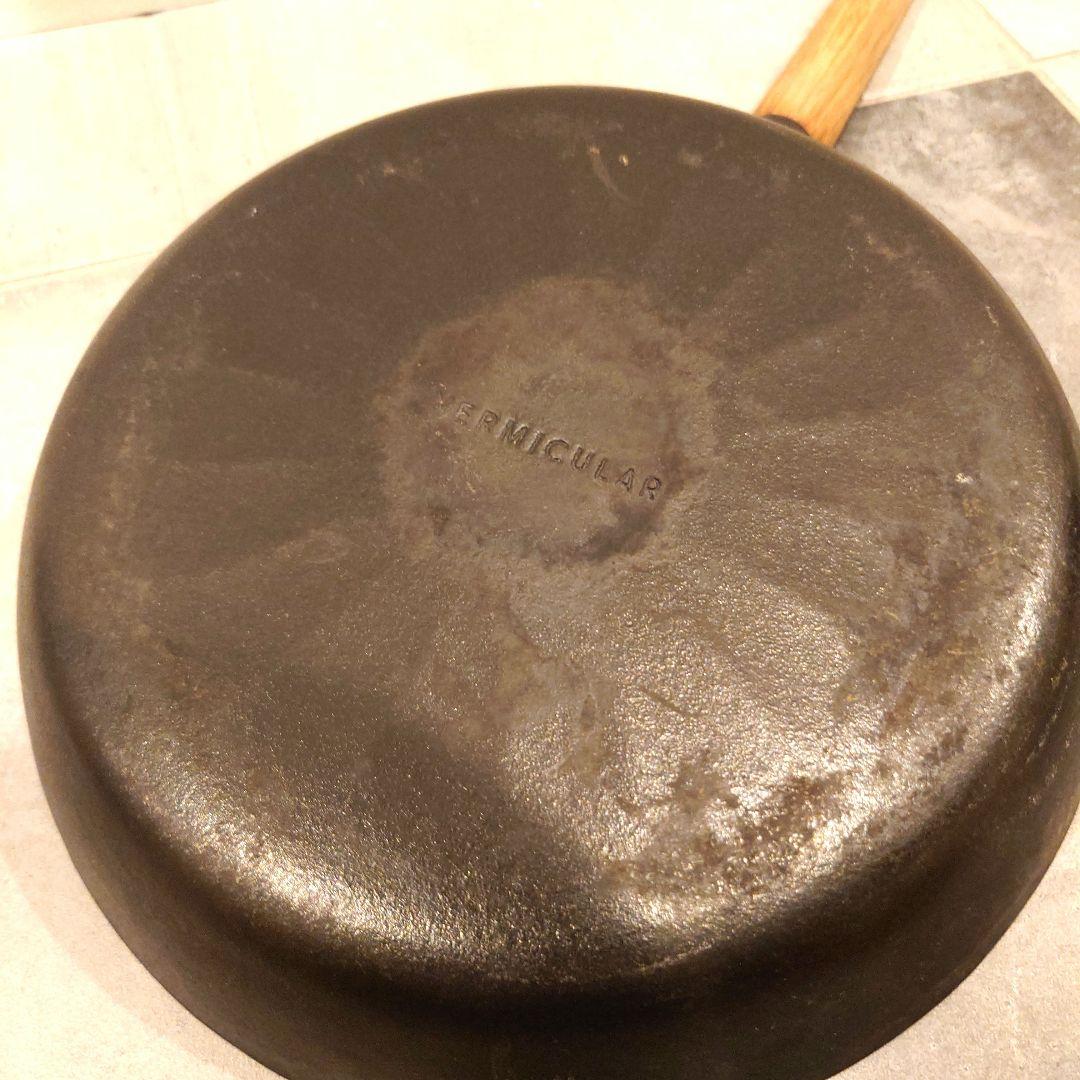 Vermicular 鋳鉄 フライパン 26cmガラスリッドセット