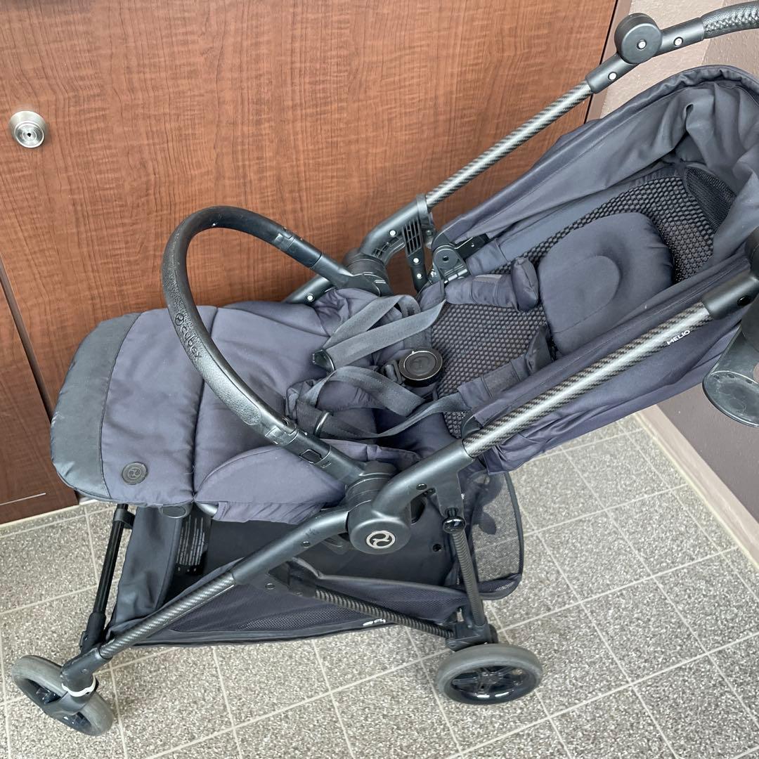 Cybex 黒 ベビーカー