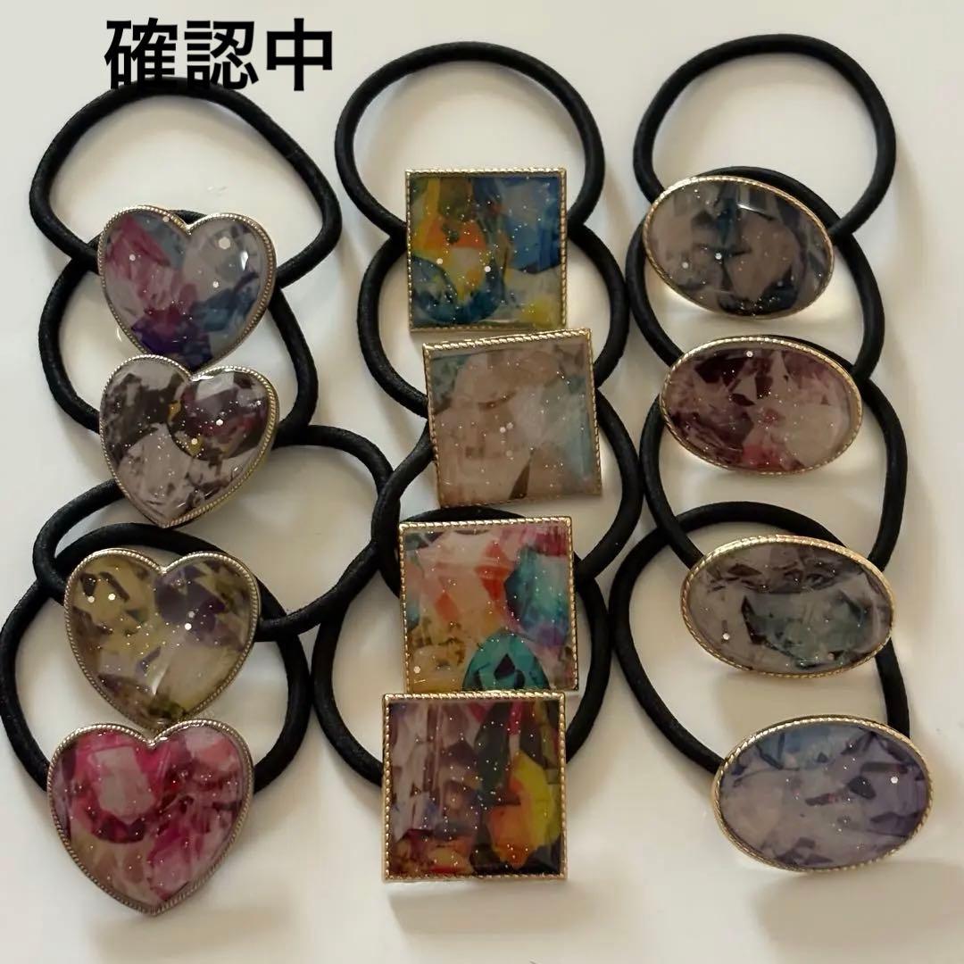 リバティ ハンドメイド ヘアゴム12個セット49