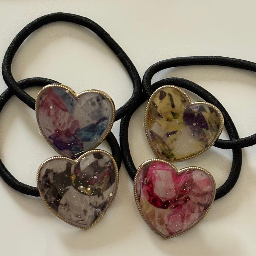 リバティ ハンドメイド ヘアゴム12個セット49