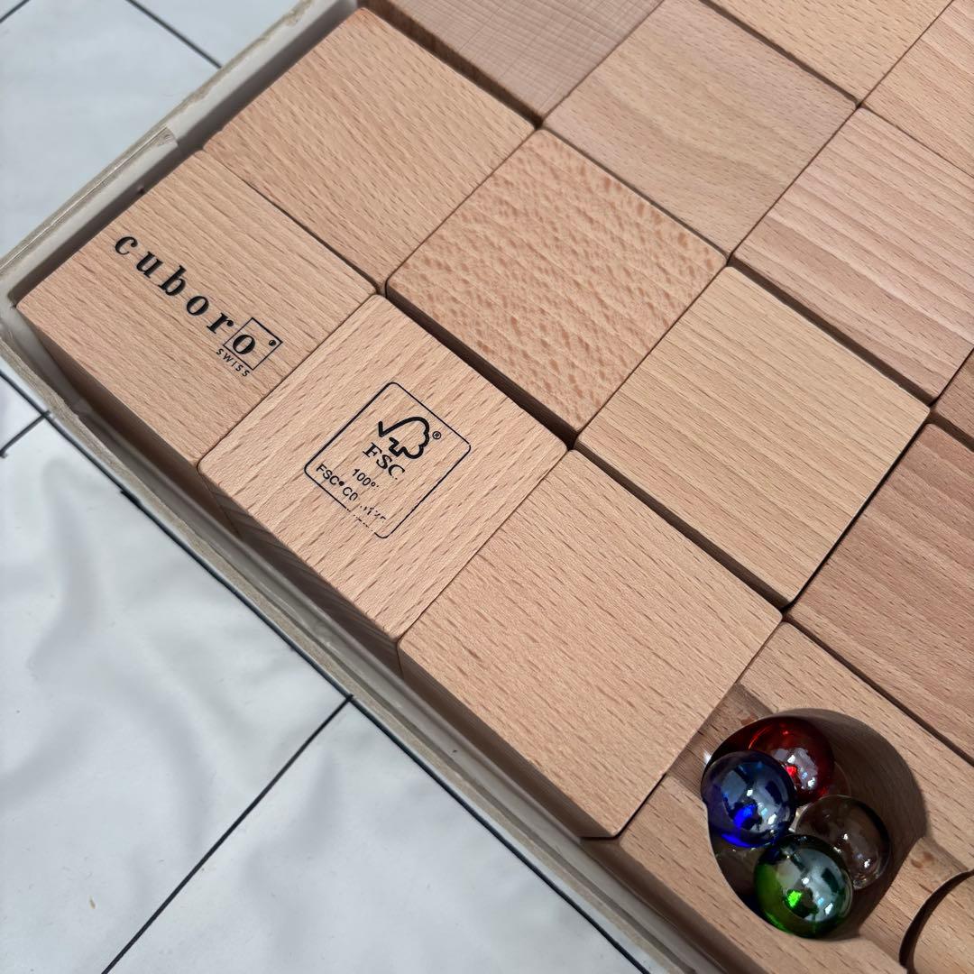 CUBORO キュボロ　スタンダード　54ピース　木製　積み木