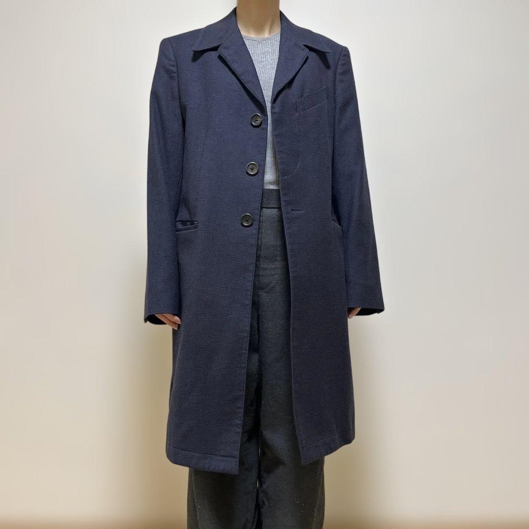ポールスミス　チェスターコート　ネイビー