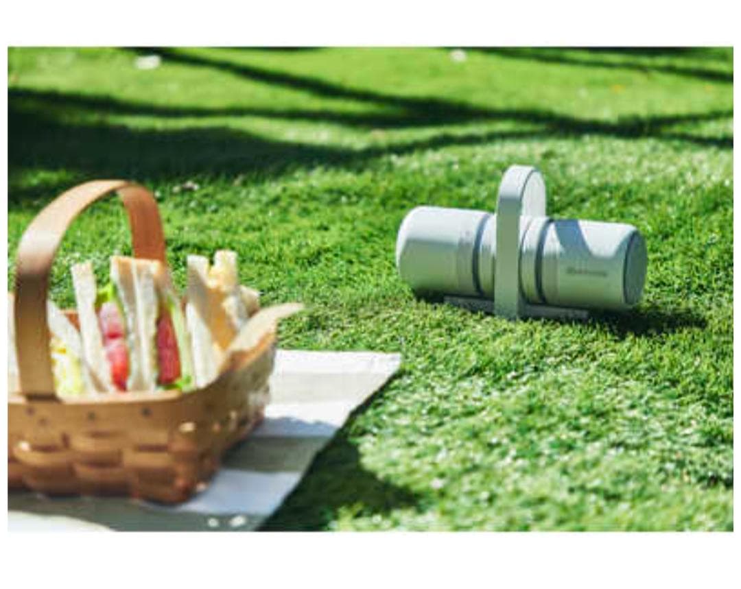 リズム(RHYTHM) Bluetooth スピーカー ライトグレー 1個