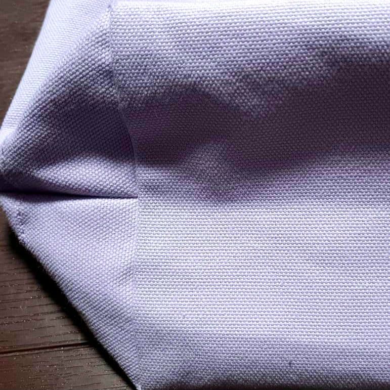 美品 フェイラー オールドテディガール　ワッペントートバッグ ラベンダー 小 紫