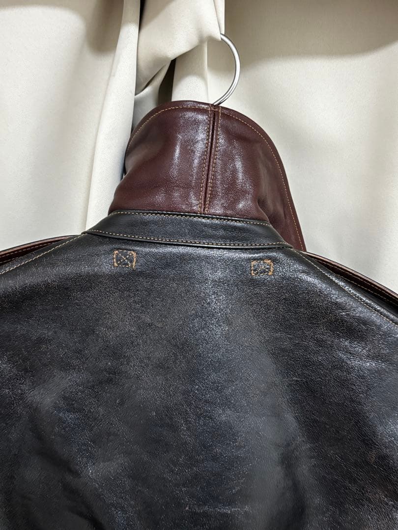 S*S様 定価27万　希少 ホースハイド　茶芯　バズリクソンズ ウィリアムギブソ