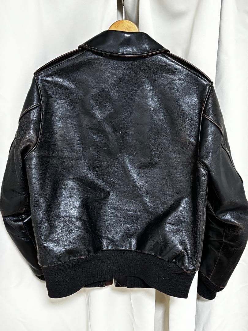 S*S様 定価27万　希少 ホースハイド　茶芯　バズリクソンズ ウィリアムギブソ