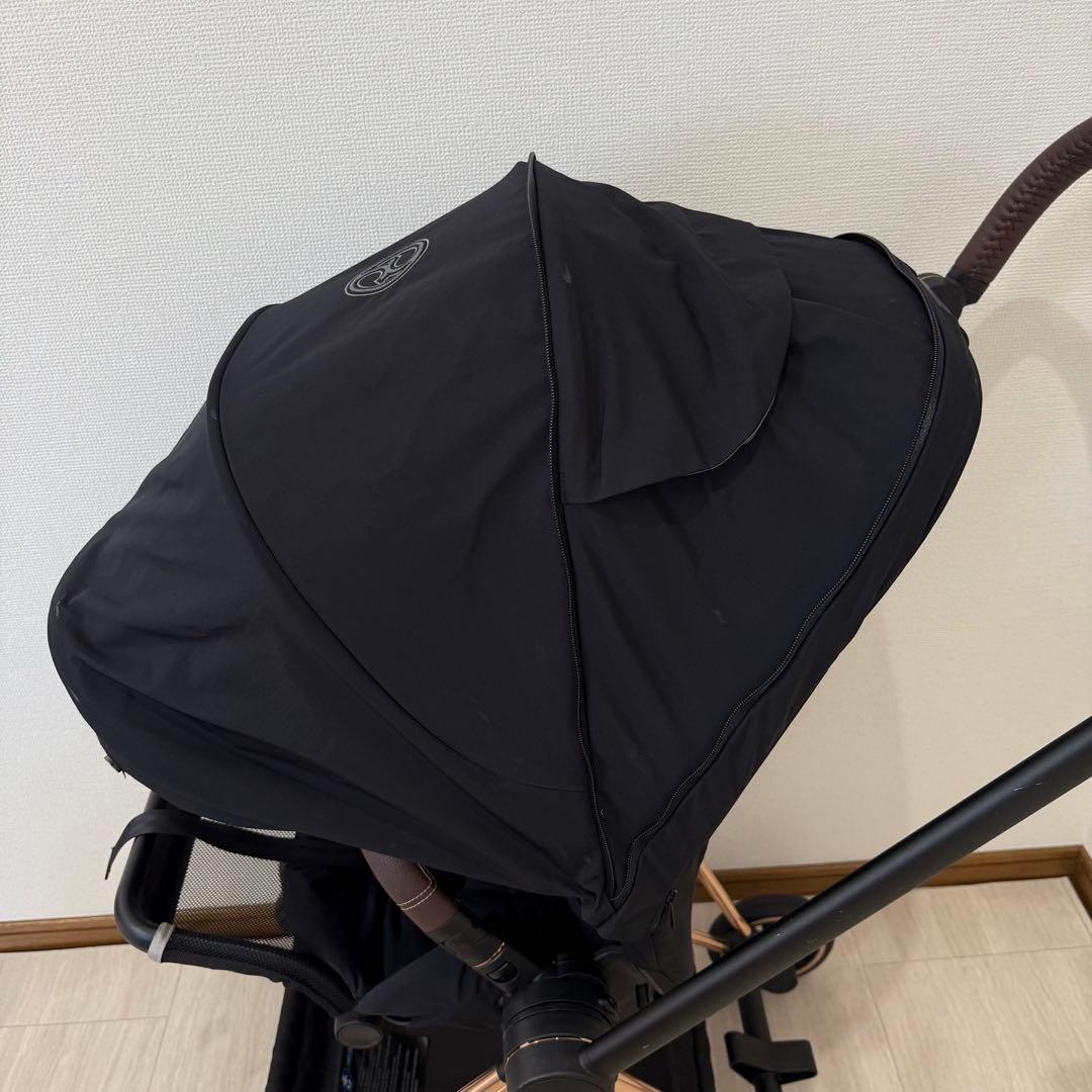 極美品 Cybex ミオス JP3 ローズゴールド ワンプルハーネス ベビーカー