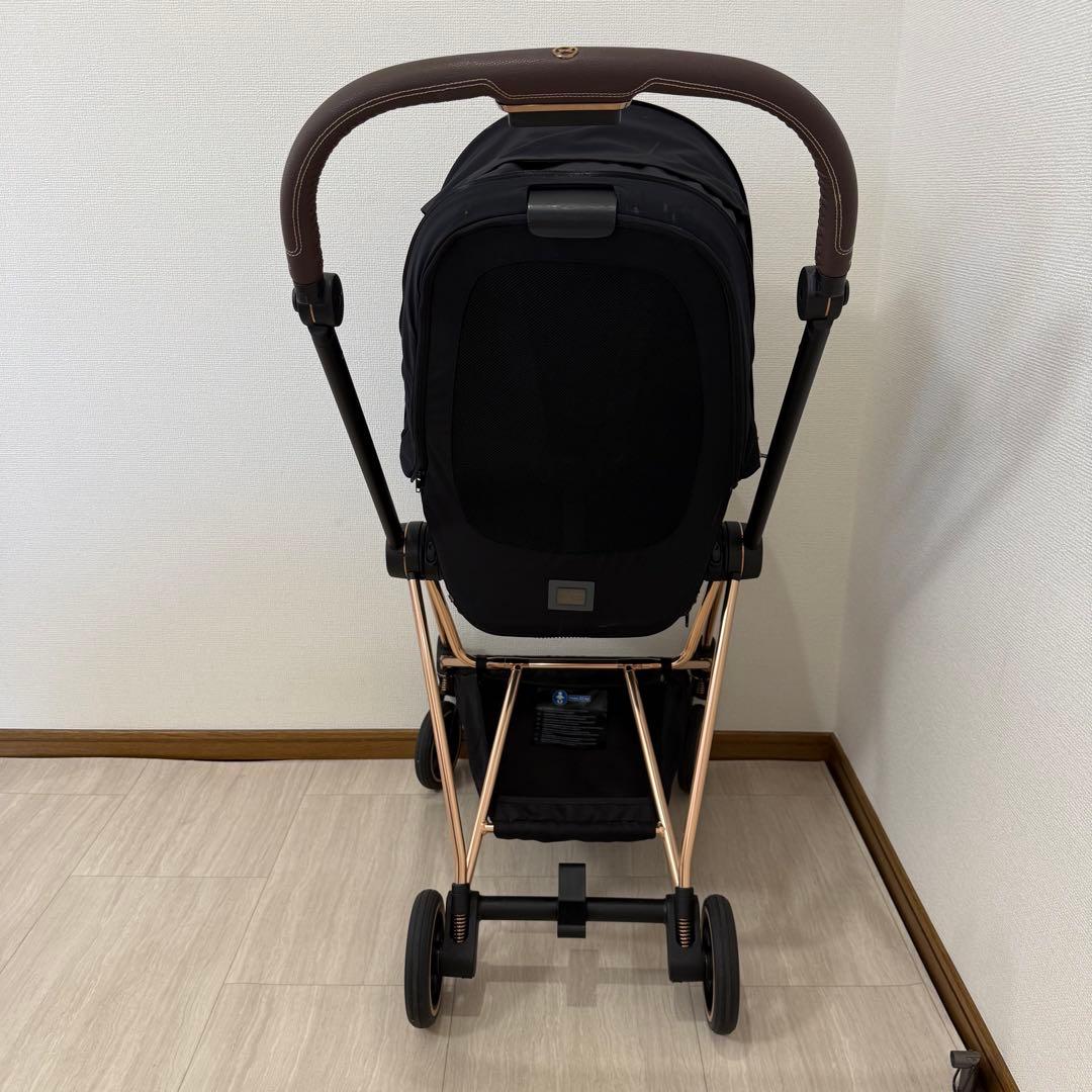極美品 Cybex ミオス JP3 ローズゴールド ワンプルハーネス ベビーカー