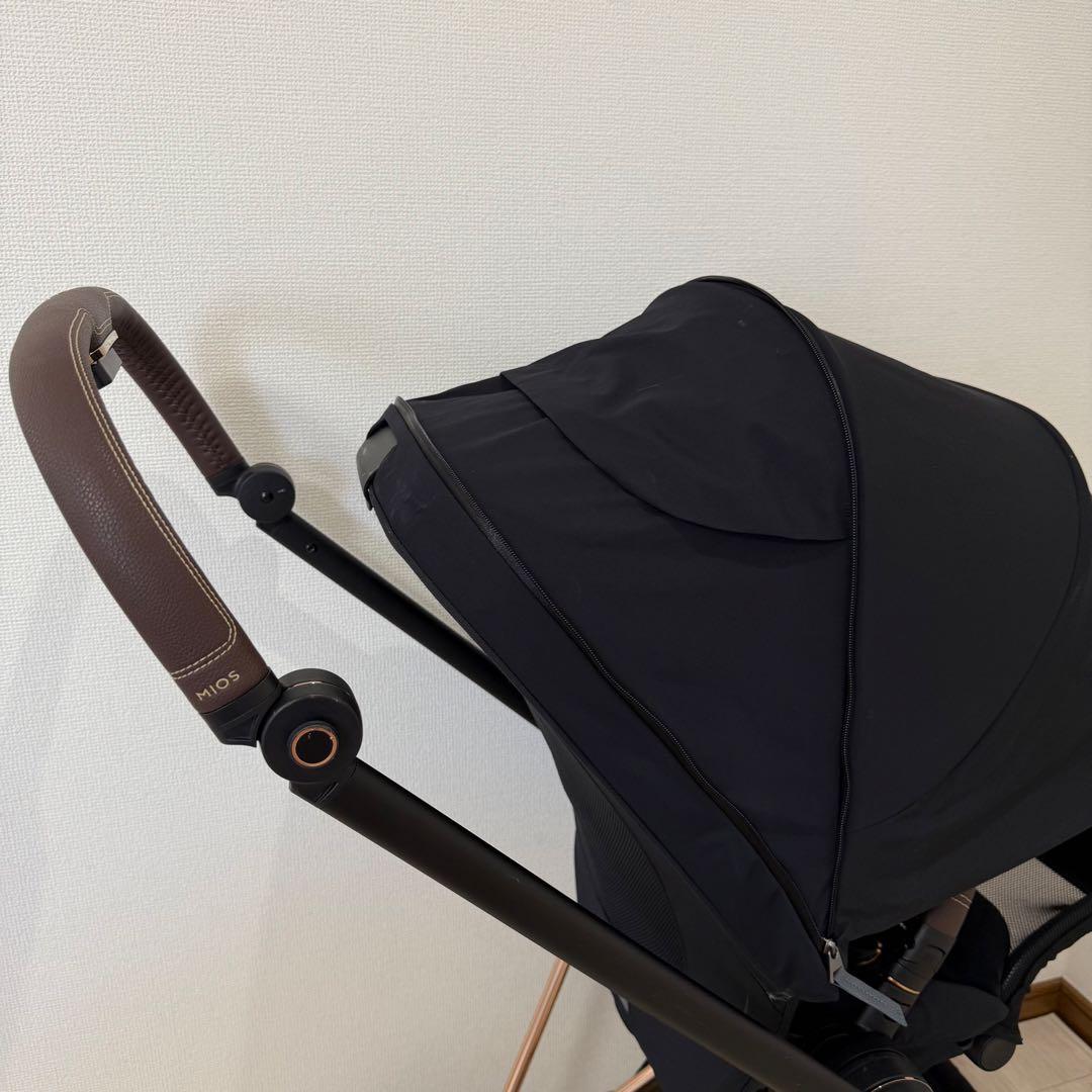 極美品 Cybex ミオス JP3 ローズゴールド ワンプルハーネス ベビーカー